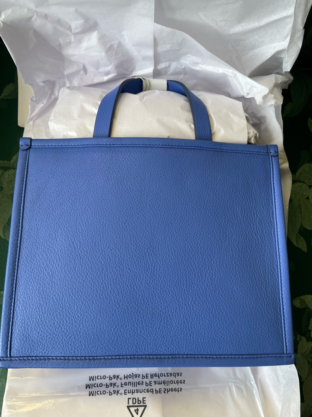 NWT Radley London Shore Thing Small Blue Leather Satchel🌞☀️🌅 - Picture 14 of 16
